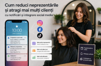 Cum reduci neprezentările și atragi mai mulți clienți cu notificări și integrare social media