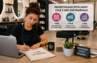 Cum gestionezi salonul digital dacă ești și proprietar și stilist — prioritizarea celor 3 ore săptămânale
